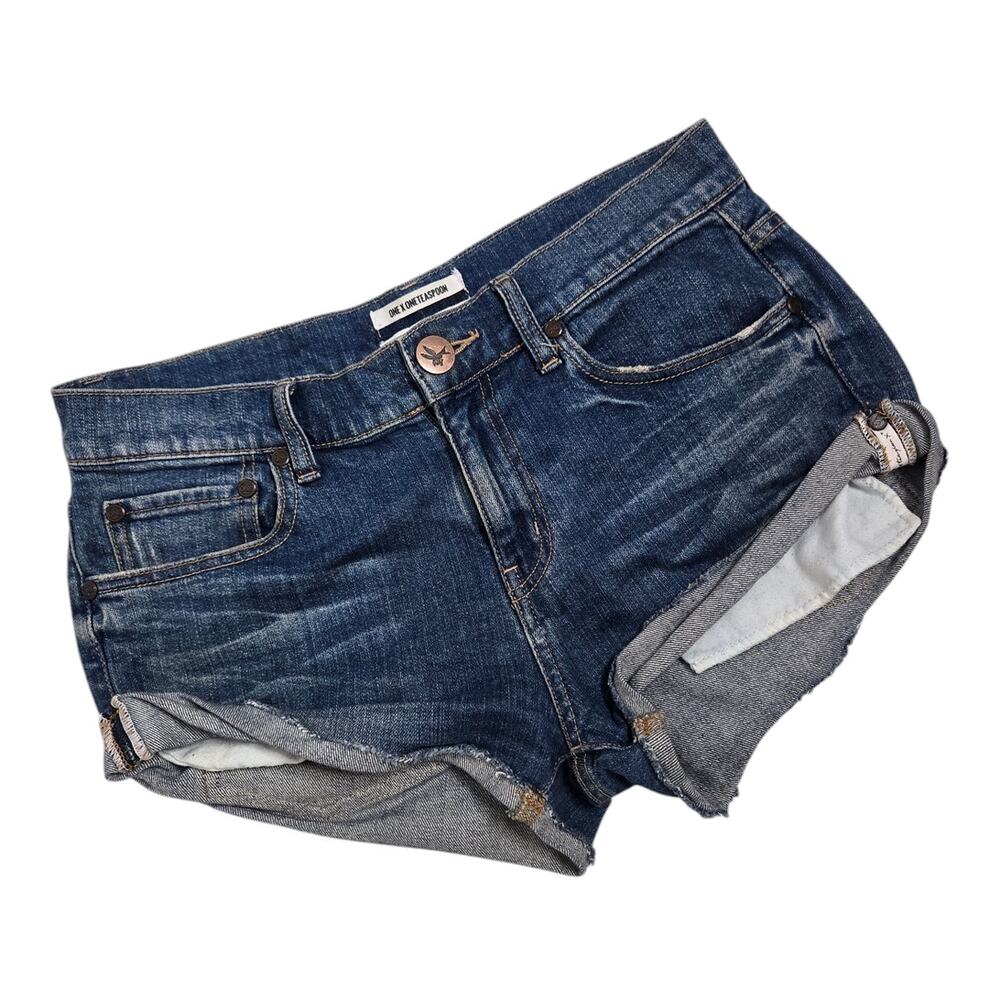Women's Blue Denim Shorts